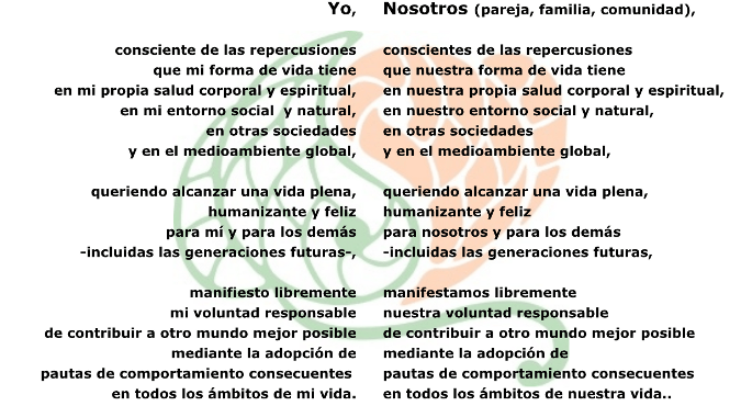 Manifiesto con fondo baja